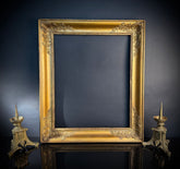 Large Antique Gilt Picture Frame (75.5x65cm) | Ornate Corner Detail | Classic Wall Decor / Wall Gallery