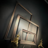 Set of 3 Large Vintage Wood Picture Frames | From 104cm Wide) | Gallery Wall Photo Frames