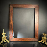 Large Antique Oak Picture Frame | 80x63cm | Rustic Photo Frame | Gallery Wall