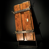 Antique/Vintage Wooden Trouser Press | Solid Oak with Metal Fittings | Antique Paragon Presser by Isaac Walton & Co.
