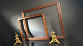 Set of x2 Extra Large Antique wood Picture Frames