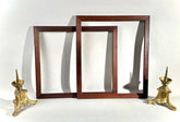 Identical Pair Wood Picture Frames | Solid Oak Wood | 60.5x53cm | Gallery Wall Display