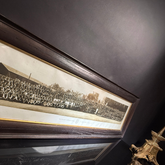 Antique Oak Picture Frame | Extra Long 124.5cm | 1920's Print | Classic Style