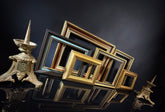 Set of x6 Classic Vintage Picture Frames | Classic Style | Wall Gallery