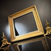 Large Antique French Gilt Picture Frame 76x66cm | Ornate Corner Detail | Classic Wall Decor / Wall Gallery