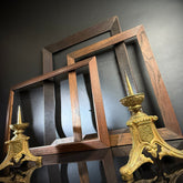 Antique Wood Mid Century Style Picture Frame | Set of 3 | Gallery Wall