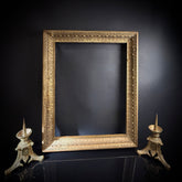 Large Ornate Antique Picture Frame | Gilt Finish | Solid Wood |. 80x66cm
