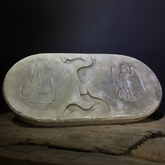 Vintage Ecclesiastical Mould | Cathedral & Angel | Wall Decor | Ornament | Home Decor