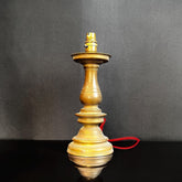 Vintage Brass Table Lamp (Dark Patina)
