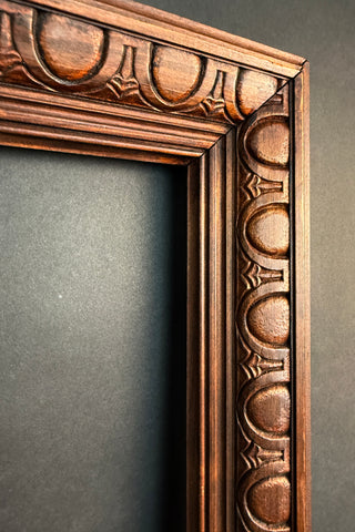 Extra Large Carved Wood picture Frame  |  114x87.5cm  |   Carved Detail  |  Gallery Wall