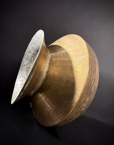 Vintage Indian Water Jar |  Brass Lota / Kalash