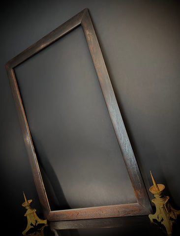 Extra Large (127.5x82cm) Antique Picture Frame / Photo Frame |  Solid Oak |  Dark Wood