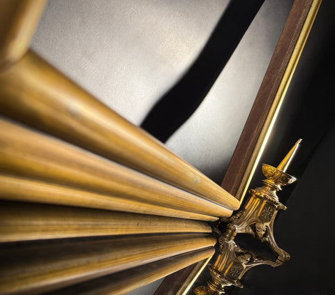 Extra Large Art Deco Gilt Picture Frame | Classic Wall Decor | Wall Gallery