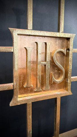 Rare Antique Brass Church Altar Gate - Ecclesiastical Architectural Salvage