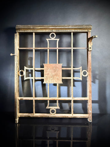 Rare Antique Brass Church Altar Gate - Ecclesiastical Architectural Salvage