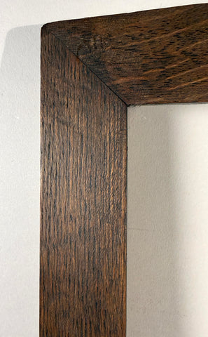 Extra Large Antique Solid Oak Dark Wood Picture/Photo Frame (113x89cm)