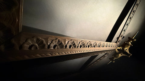 Large Carved Wood picture Frame | 92x71cm  | Carved Detail | Gallery Wall