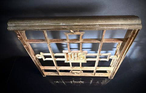 Rare Antique Brass Church Altar Gate - Ecclesiastical Architectural Salvage
