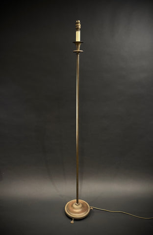 Vintage Laura Ashley Floor Lamp  |  Cream Shades