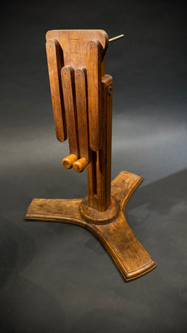 Vintage Wooden Folding Artist Easel / Book Rest – Adjustable Display Stand