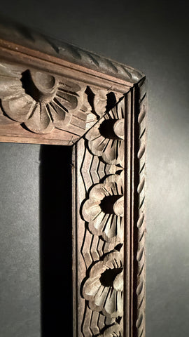 Large Carved Wood picture Frame | 92x71cm  | Carved Detail | Gallery Wall