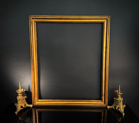 Large Antique Gilt Picture Frame (87x74.5cm) Classic Wall Decor / Wall Gallery