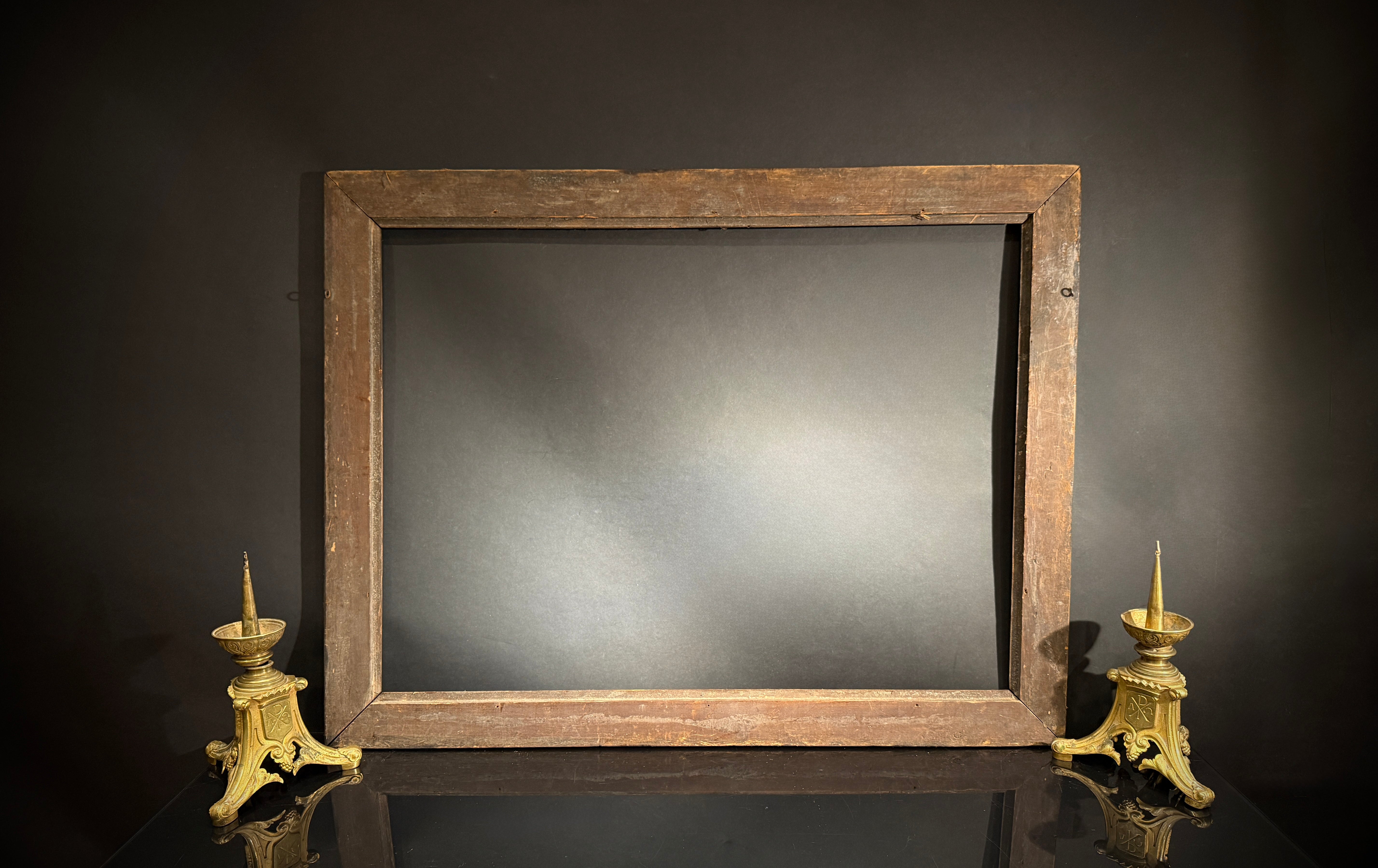 Large Carved Wood picture Frame | 92x71cm  | Carved Detail | Gallery Wall