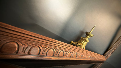 Extra Large Carved Wood picture Frame  |  114x87.5cm  |   Carved Detail  |  Gallery Wall