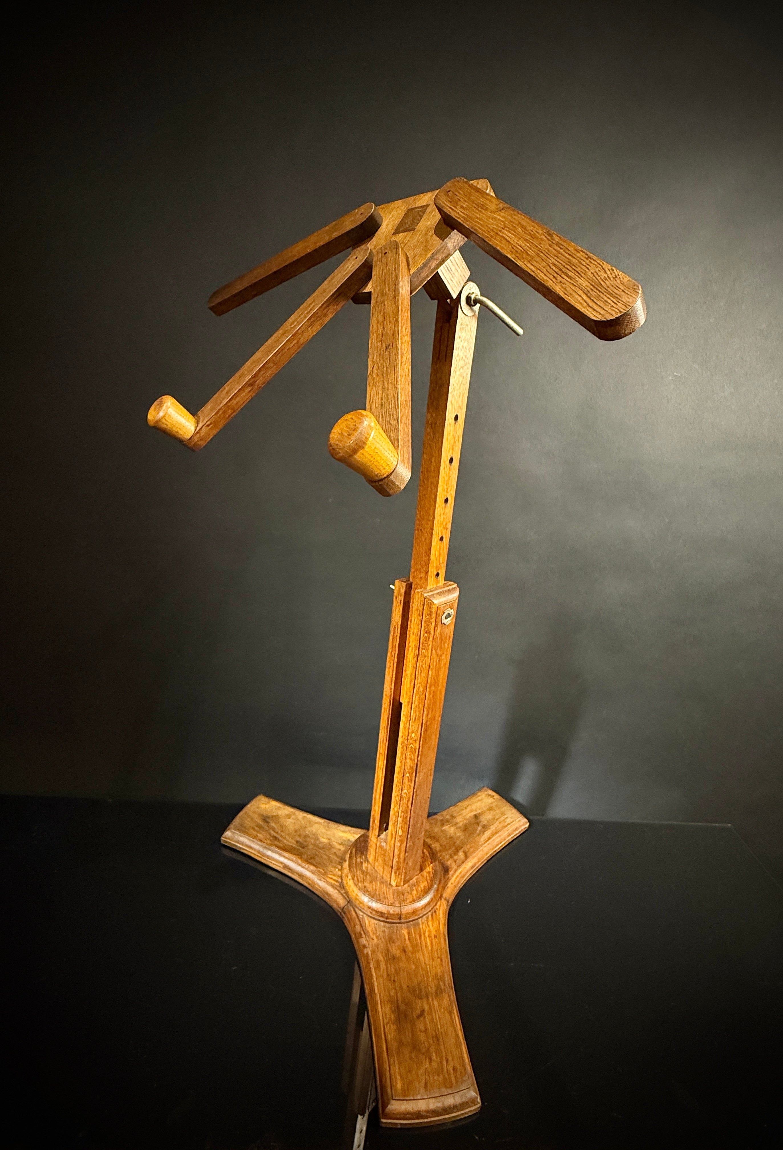 Vintage Wooden Folding Artist Easel / Book Rest – Adjustable Display Stand