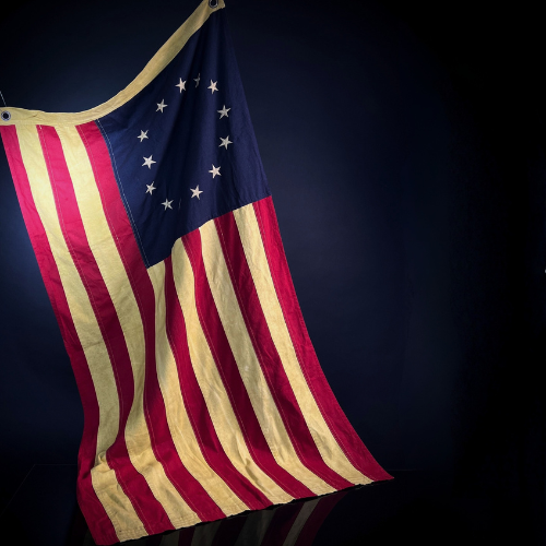 Classic Vintage First Design USA American Flag - 1800’s