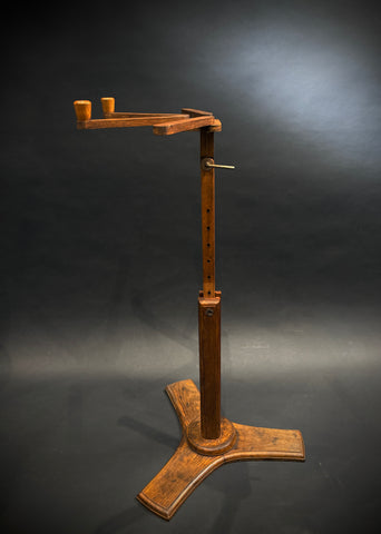 Vintage Wooden Folding Artist Easel / Book Rest – Adjustable Display Stand