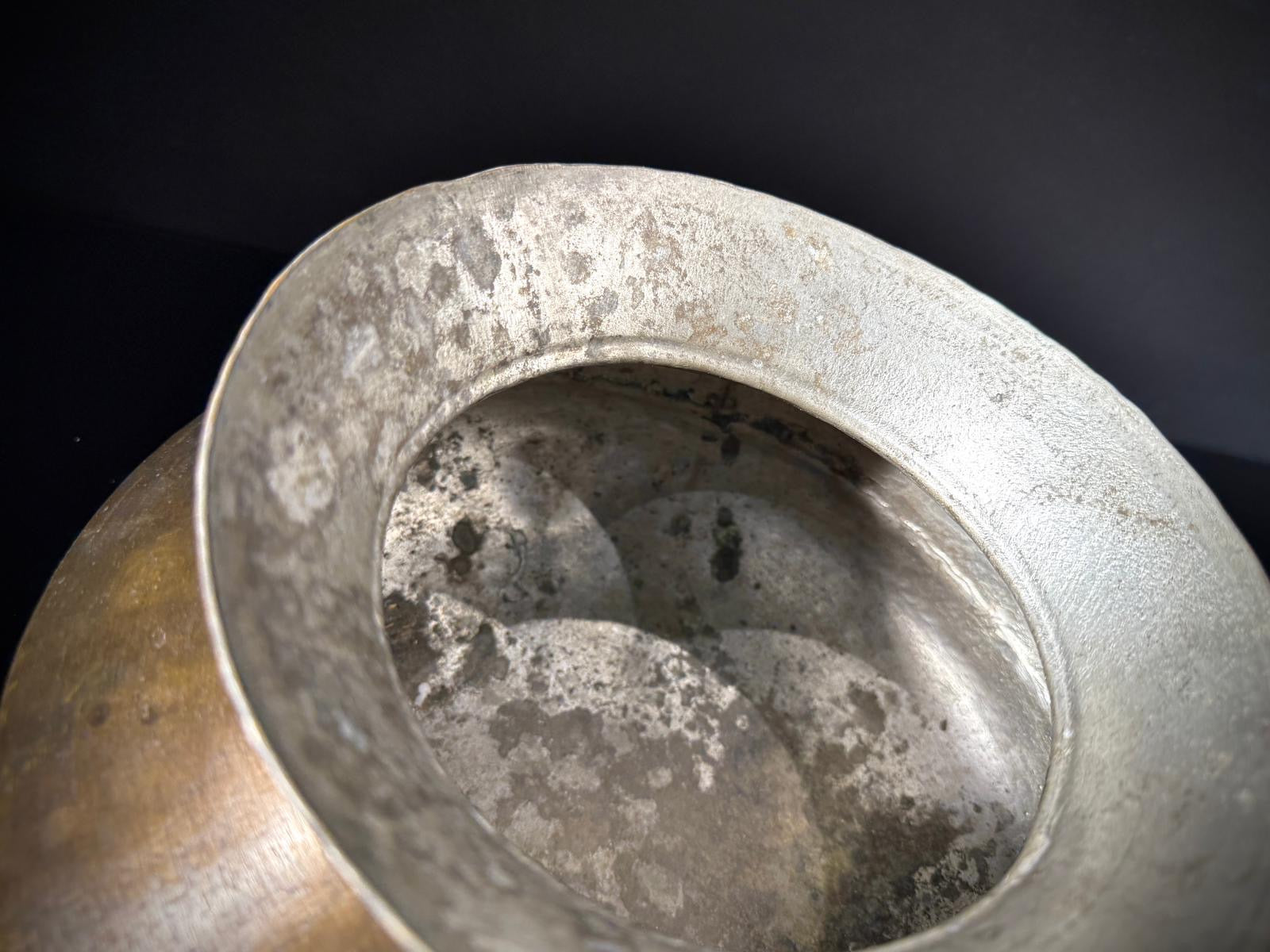 Vintage Indian Water Jar |  Brass Lota / Kalash