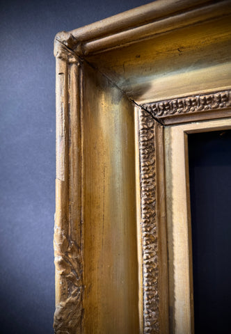 Shabby Antique Gilt Picture Frame (50.5x40cm)  | Deep Set  |  Ornate Wall Gallery