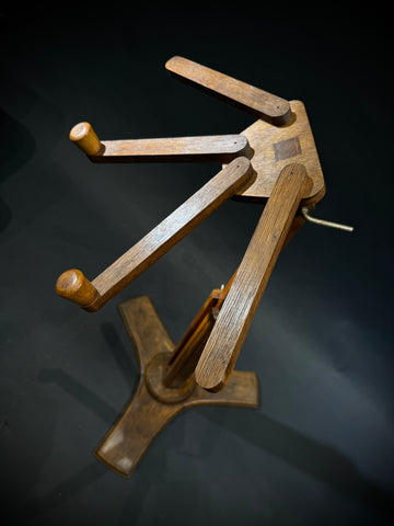 Vintage Wooden Folding Artist Easel / Book Rest – Adjustable Display Stand
