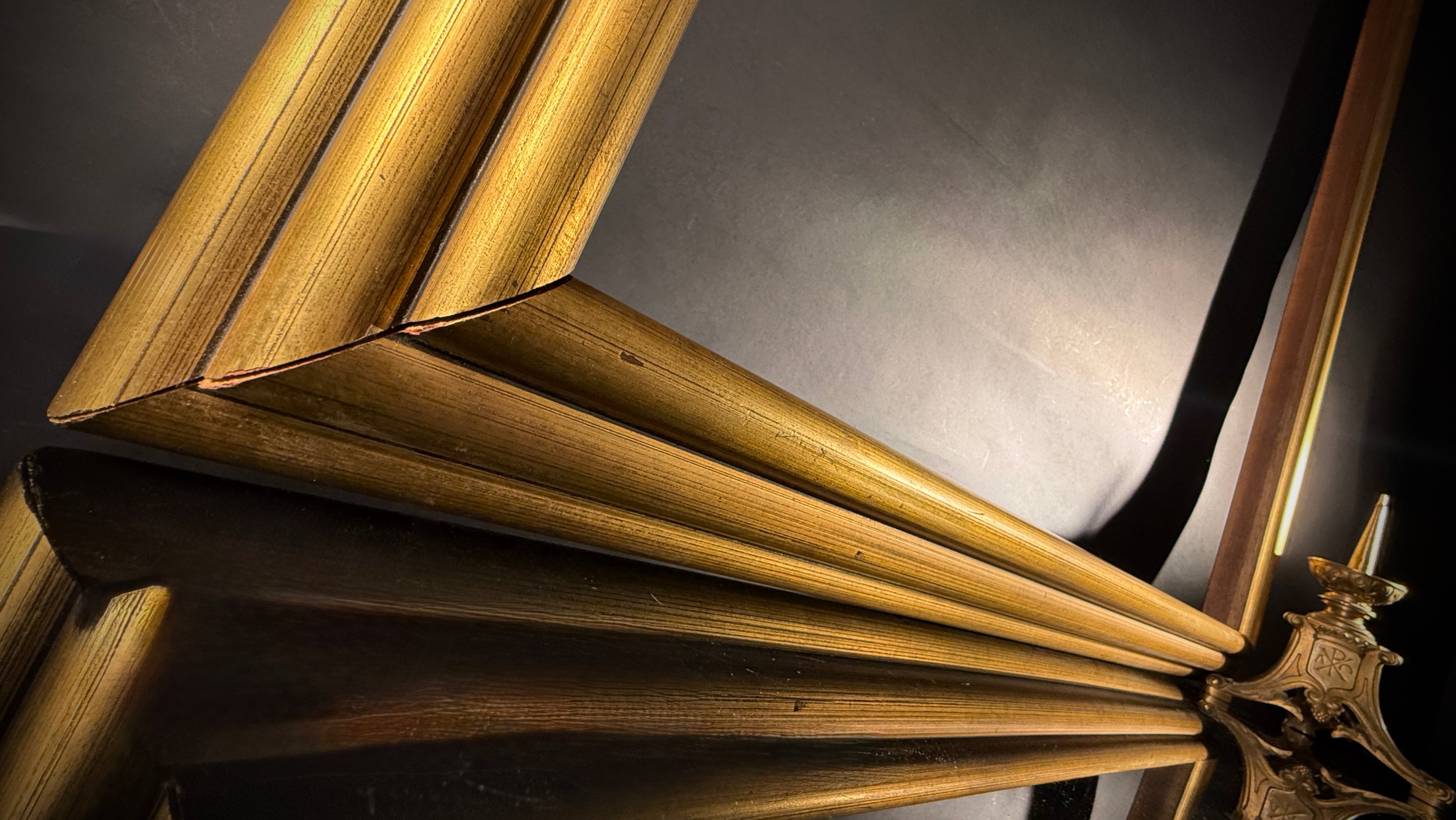 Extra Large Art Deco Gilt Picture Frame | Classic Wall Decor | Wall Gallery