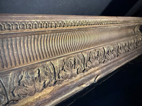 Large Shabby Antique Gilt Picture Frame – Deep Set Ornate Wood Picture Frame 67cm x 57cm