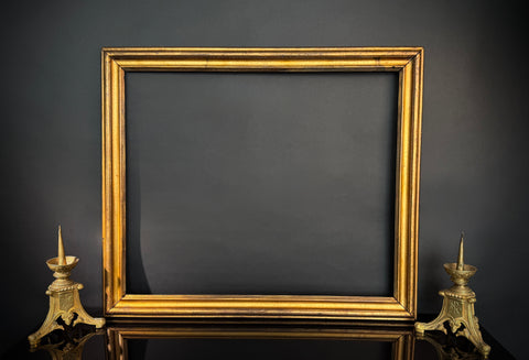 Large Antique Gilt Picture Frame (87x74.5cm) Classic Wall Decor / Wall Gallery