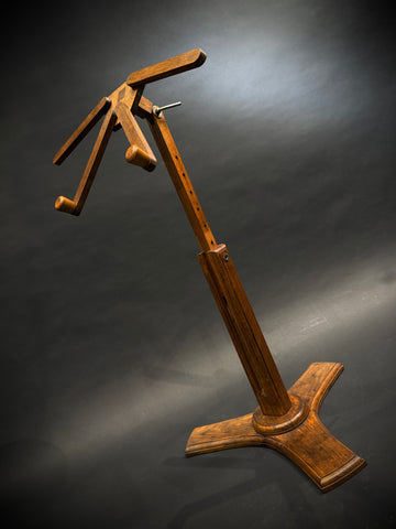 Vintage Wooden Folding Artist Easel / Book Rest – Adjustable Display Stand