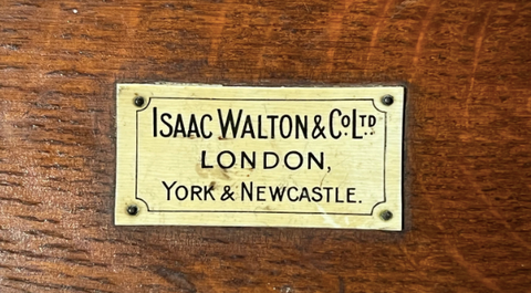 Antique/Vintage Wooden Trouser Press | Solid Oak with Metal Fittings | Antique Paragon Presser by Isaac Walton & Co.