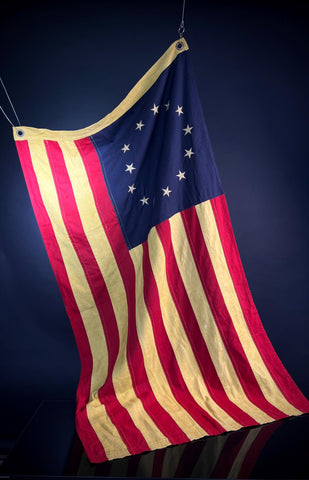 Classic Vintage First Design USA American Flag - 1800’s