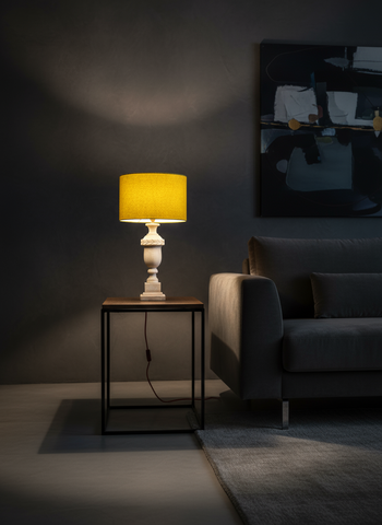 Vintage Urn-Style Marble Table Lamp  | Italian Renaissance Design