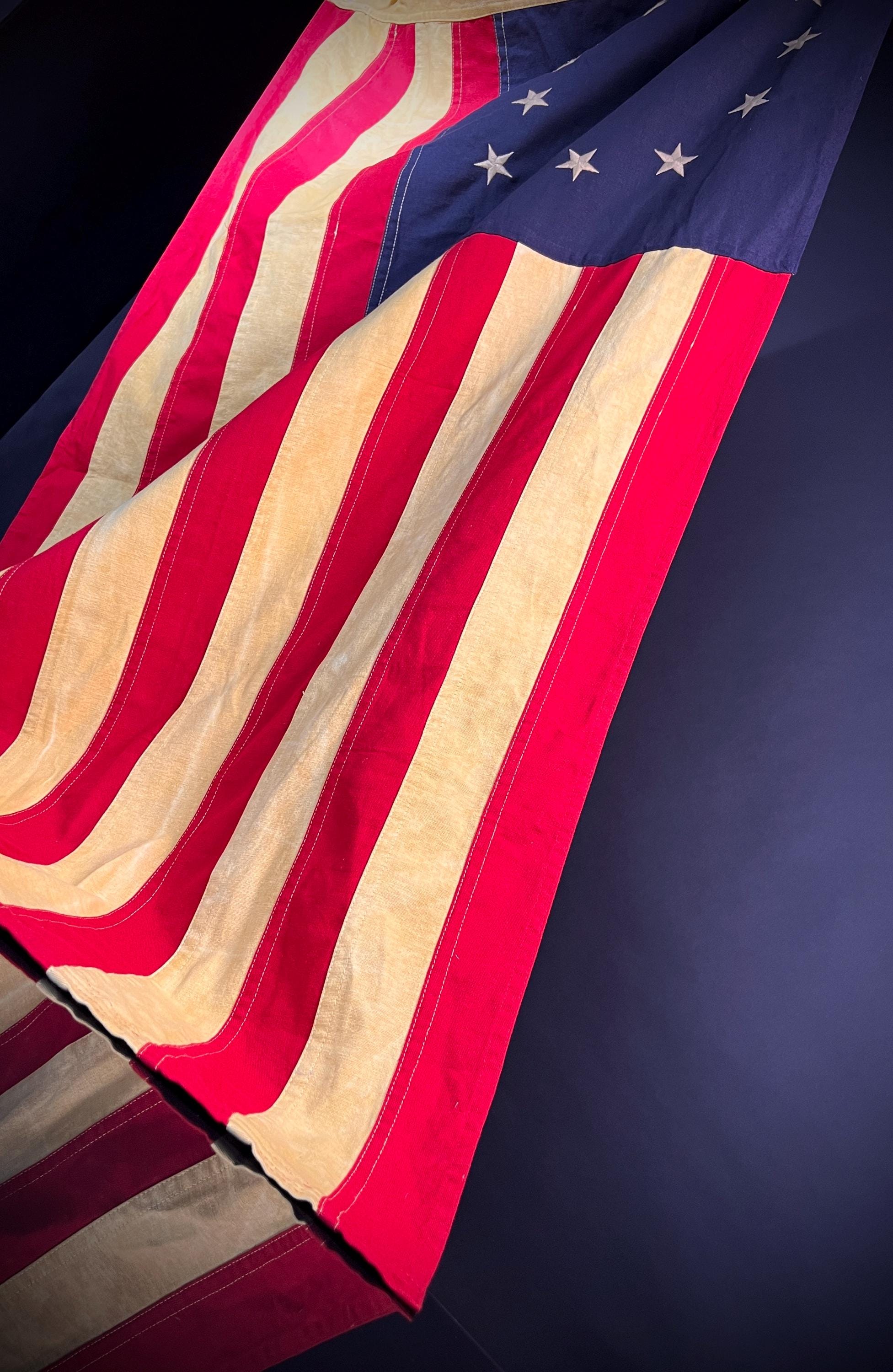 Classic Vintage First Design USA American Flag - 1800’s