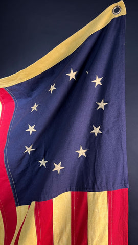 Classic Vintage First Design USA American Flag - 1800’s