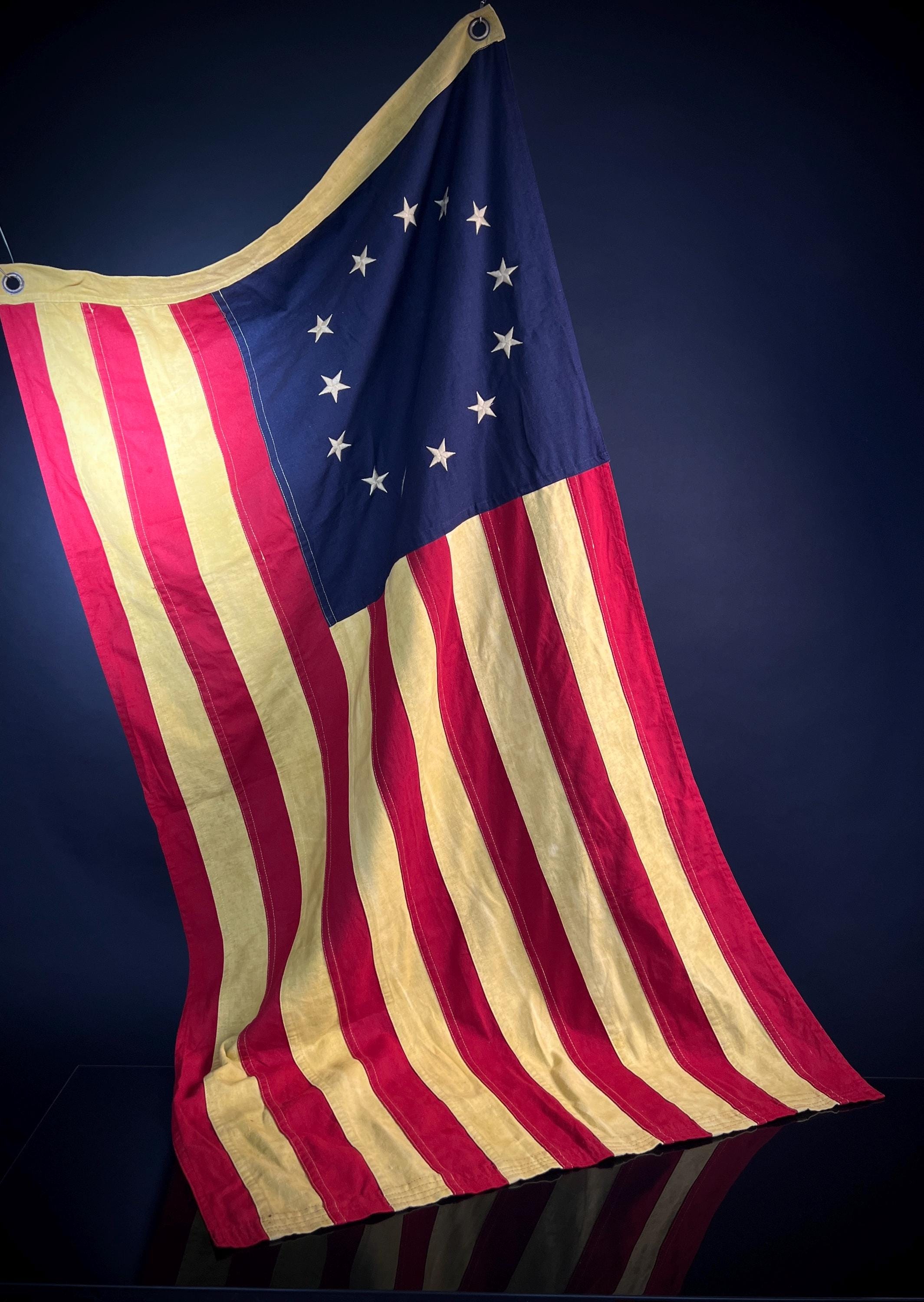 Classic Vintage First Design USA American Flag - 1800’s